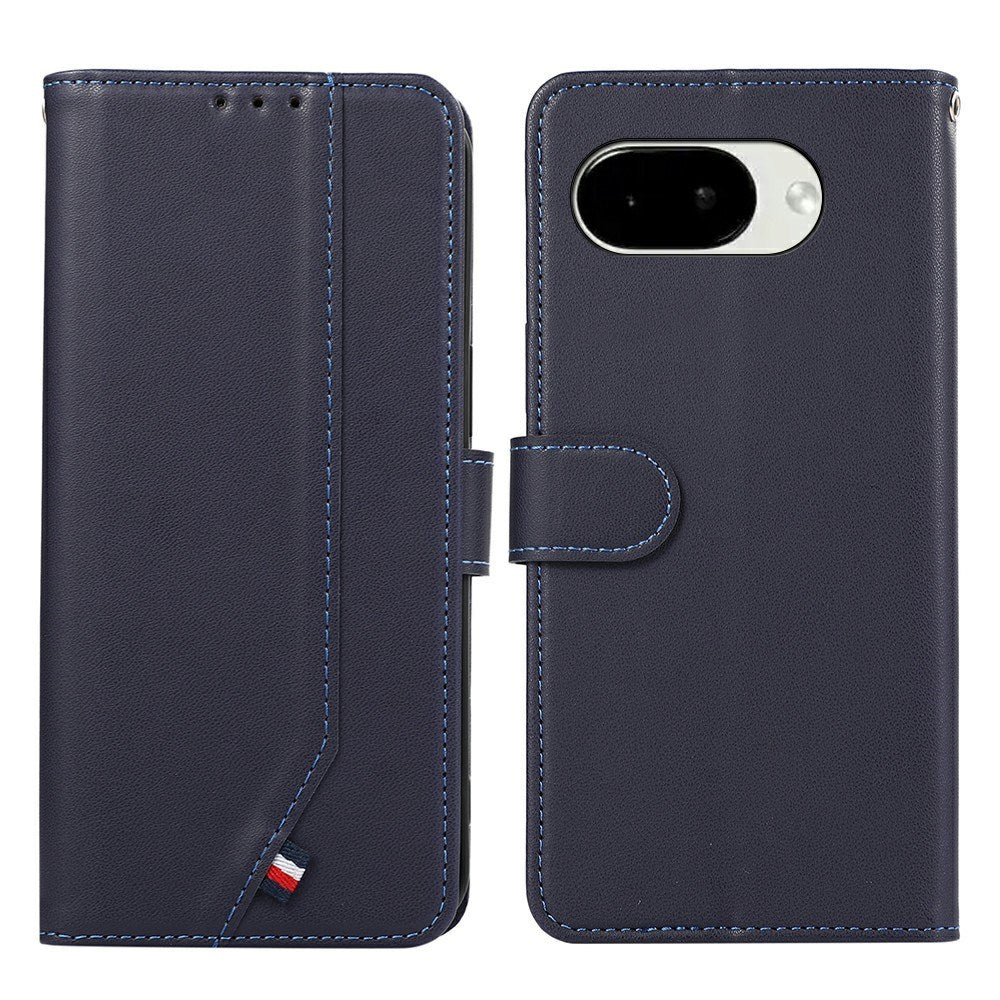 Google Pixel 11a EIDERWOOD Kunstlæder Flip Cover m. RFID - Blå