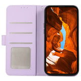 Google Pixel 11a EIDERWOOD Kunstlæder Flip Cover m. RFID - Lilla