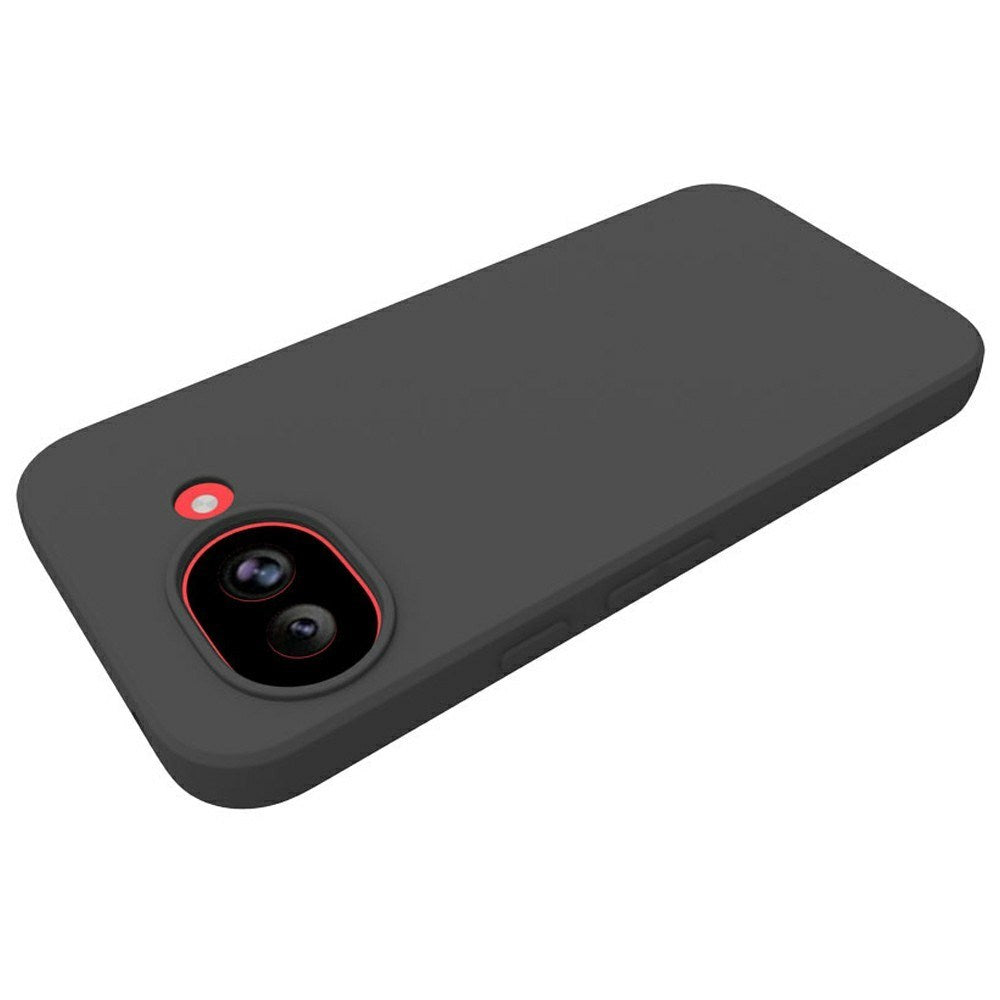 Google Pixel 11a EIDERWOOD Mat Fleksibelt Plast Bagside Cover - Sort