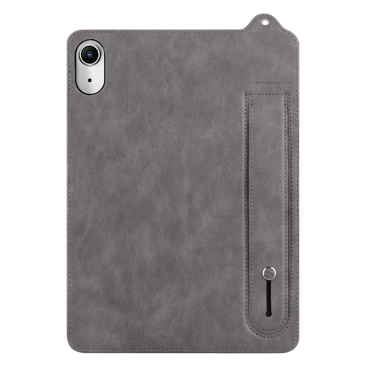 iPad Mini (2026) 8. Gen. EIDERWOOD Kunstlæder Bagside Cover m. Strop - Grå