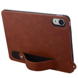 iPad Mini (2026) 8. Gen. EIDERWOOD Kunstlæder Bagside Cover m. Strop - Brun
