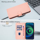 Xiaomi Redmi Note 17 Pro (5G) EIDERWOOD Kunstlæder Flip Cover m. Strop & Kortholder - Lyserød