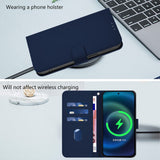 Xiaomi Redmi Note 17 Pro (5G) EIDERWOOD Kunstlæder Flip Cover m. Strop & Kortholder - Blå