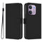 EIDERWOOD Xiaomi Redmi 17C (5G) Kunstlæder Flip Mobil Cover m. Strop - Sort