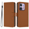 EIDERWOOD Xiaomi Redmi 17C (5G) Kunstlæder Flip Mobil Cover m. Strop - Brun