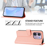 EIDERWOOD Xiaomi Redmi 17C (5G) Kunstlæder Flip Mobil Cover m. Strop - Lyserød