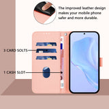 EIDERWOOD Xiaomi Redmi 17C (5G) Kunstlæder Flip Mobil Cover m. Strop - Lyserød