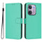 EIDERWOOD Xiaomi Redmi 17C (5G) Kunstlæder Flip Mobil Cover m. Strop - Turkis