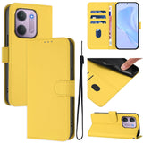 EIDERWOOD Xiaomi Redmi 17C (5G) Kunstlæder Flip Mobil Cover m. Strop - Gul