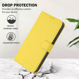 EIDERWOOD Xiaomi Redmi 17C (5G) Kunstlæder Flip Mobil Cover m. Strop - Gul