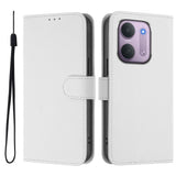 EIDERWOOD Xiaomi Redmi 17C (5G) Kunstlæder Flip Mobil Cover m. Strop - Hvid