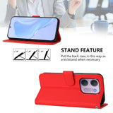 EIDERWOOD Xiaomi Redmi 17C (5G) Kunstlæder Flip Mobil Cover m. Strop - Rød
