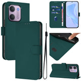 EIDERWOOD Xiaomi Redmi 17C (5G) Kunstlæder Flip Mobil Cover m. Strop - Grøn