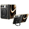 iPhone Duo EIDERWOOD Kunstlæder Cover m. Kickstand - MagSafe Kompatibel - Sort