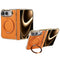 iPhone Duo EIDERWOOD Kunstlæder Cover m. Kickstand - MagSafe Kompatibel - Orange