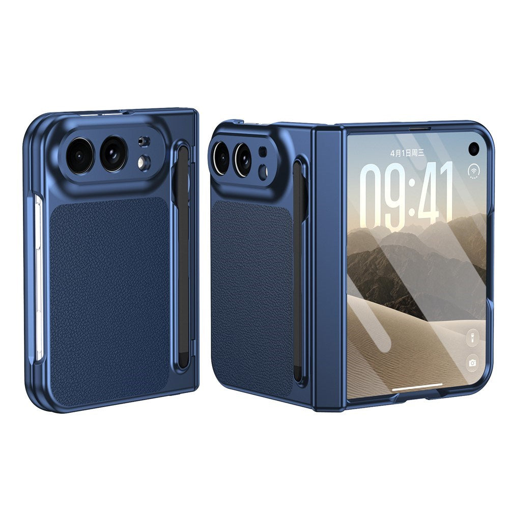 EIDERWOOD iPhone Duo Mobil Cover m. Stylus og Skærmbeskyttelse - Blå