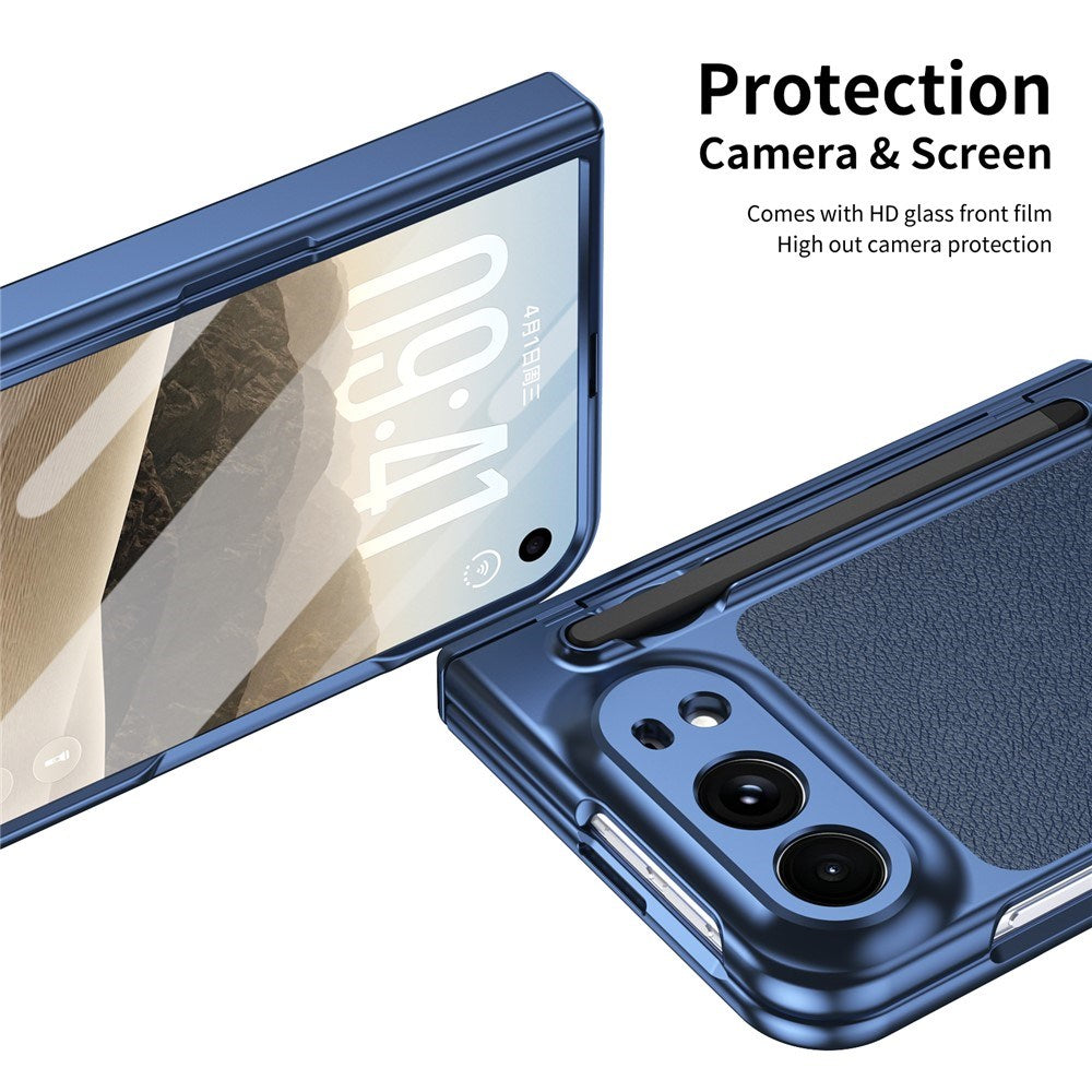 EIDERWOOD iPhone Duo Mobil Cover m. Stylus og Skærmbeskyttelse - Blå