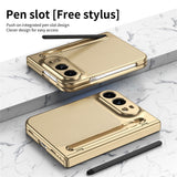 EIDERWOOD iPhone Duo Mobil Cover m. Stylus og Skærmbeskyttelse - Guld