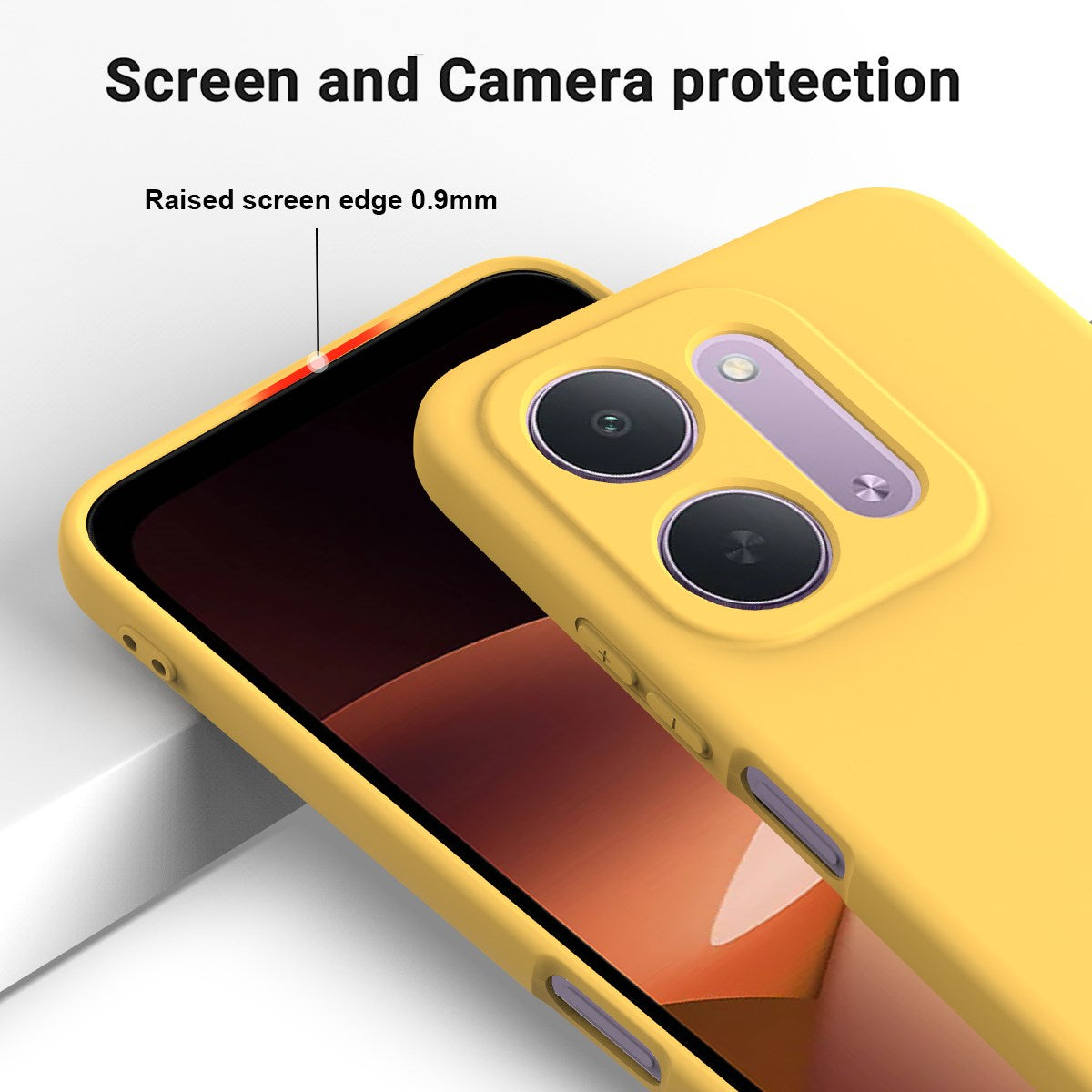 EIDERWOOD Xiaomi Redmi 17C (5G) Silikone Mobil Cover m. Strop - Gul