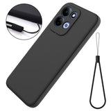 EIDERWOOD Xiaomi Redmi 17 (5G / 4G) Silikone Mobil Cover m. Strop - Sort