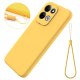 EIDERWOOD Xiaomi Redmi 17 (5G / 4G) Silikone Mobil Cover m. Strop - Gul