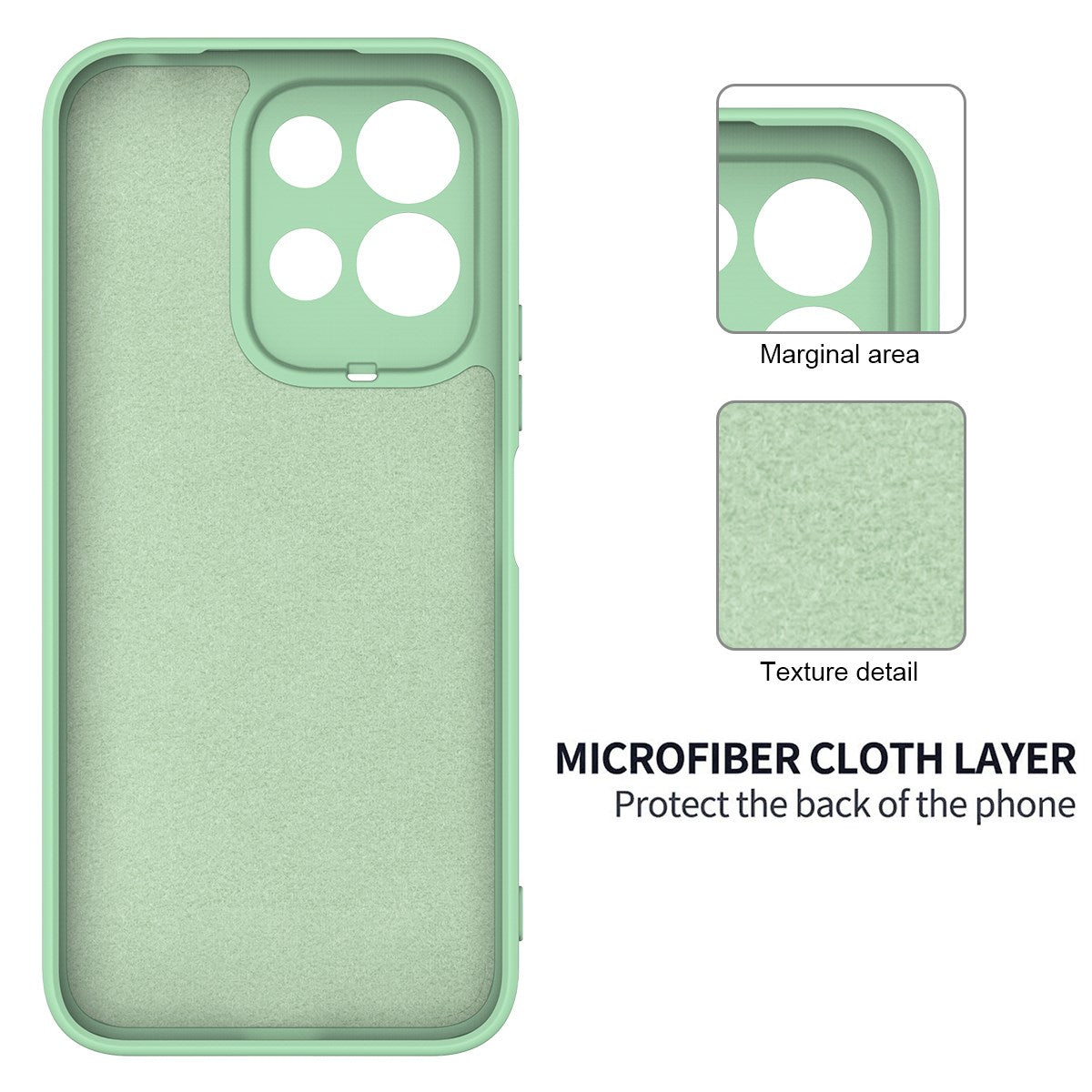 EIDERWOOD Xiaomi Redmi 17 (5G / 4G) Silikone Mobil Cover m. Strop - Grøn