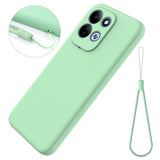 EIDERWOOD Xiaomi Redmi 17 (5G / 4G) Silikone Mobil Cover m. Strop - Grøn