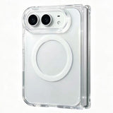 iPhone Duo 3-i-1 Mobil Cover med Privacy Skærmbeskyttelse & Kameralinsebeskyttelsesglas - MagSafe Kompatibel - Gennemsigtig