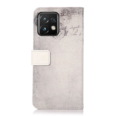 Motorola Edge 40 Pro Leather Flip Cover m. Lommebok - Cat w. Hjerte