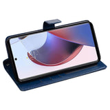 Motorola Moto G13 / G23 / G53 flipdeksel m. Kortholder - Sort