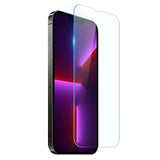 iPhone 13 Pro NORTHJO 2-i-1 Sæt - Fleksibelt Plast Mobil Cover & Skærmbeskyttelsesglas - Gennemsigtig