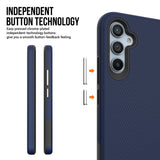 Samsung Galaxy A34 (5G) Craftsman Hybrid Bakdeksel - Blå