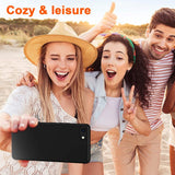 iPhone SE (2022/2020) / 8/7 flytende silikon bakdeksel - svart