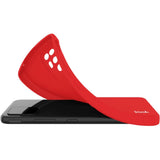 Xiaomi Poco F5 Pro IMAK UC-4 Series Fleksibel Plastik Bagside Cover - Rød