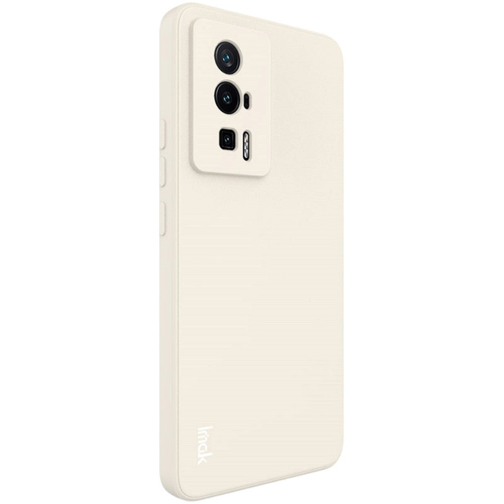 Xiaomi Poco F5 Pro IMAK UC-4 Series fleksibelt plastdeksel - hvit