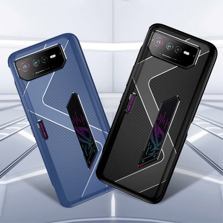 Asus ROG Phone 6 Carbon fleksibelt plastdeksel - svart