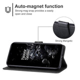 OnePlus 11 Flip Cover Læder m. Pung - Sort