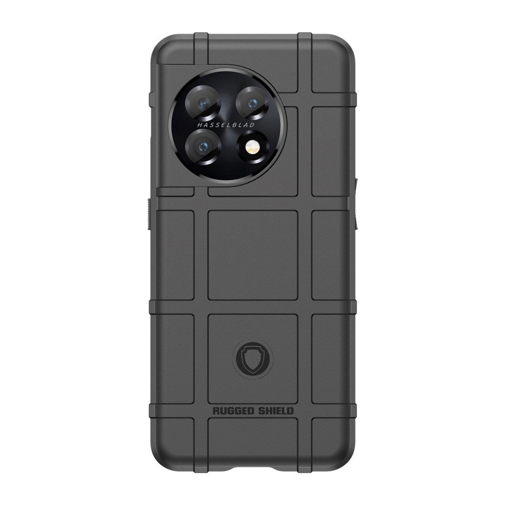 OnePlus 11 Rugged Shield Series Craftsman Bakdeksel - Svart