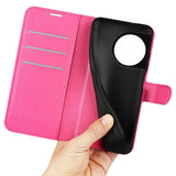 OnePlus 11 PU Litchi Leather Flip Cover m. Lommebok - Rosa