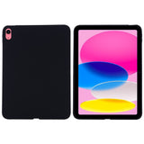 iPad 11" (2025) / iPad 10.9" (2024/2022) Liquid Silikone Shockproof Bagside Cover - Sort