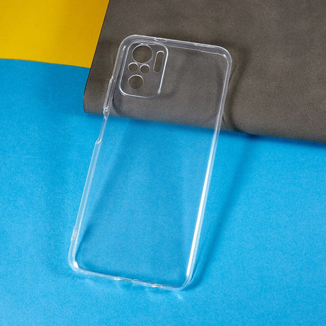 Xiaomi Poco M5S / Redmi Note 10S fleksibelt plastbakdeksel - Gjennomsiktig