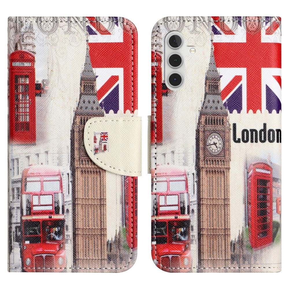 Samsung Galaxy A24 Leather Flip Cover m. Lommebok- og stativfunksjon - Big Ben