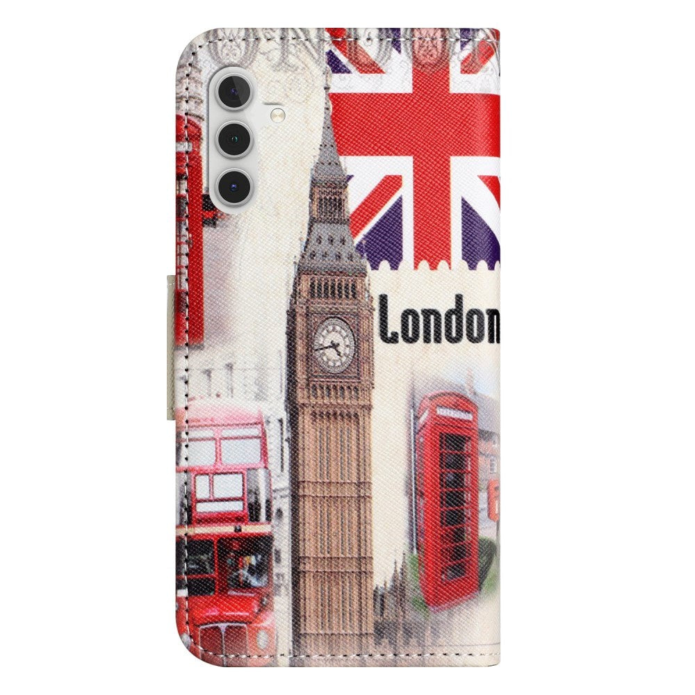 Samsung Galaxy A24 Leather Flip Cover m. Lommebok- og stativfunksjon - Big Ben