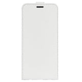 Nokia X30 Vertical Flip Leather Cover m. Kortholder - Hvit