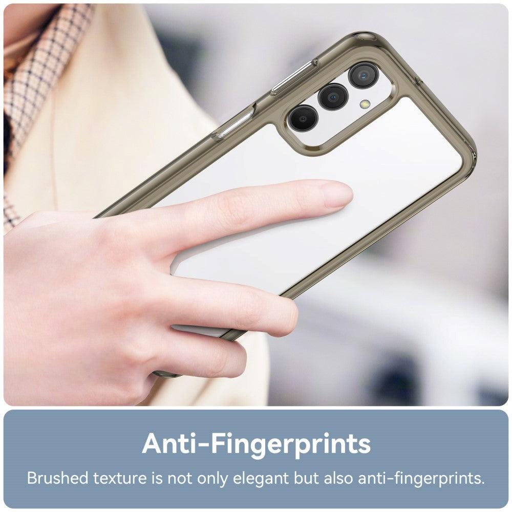 Samsung Galaxy A24 deksel Akryl Combo - Gjennomsiktig / Grå