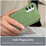Samsung Galaxy A24 Rugged Shield Series Craftsman Bakdeksel - Grønn