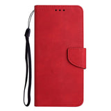 Xiaomi Redmi Note 12 Pro (5G) / Poco X5 Pro (5G) Leather Flip Cover m. Lommebok og stropp - rød