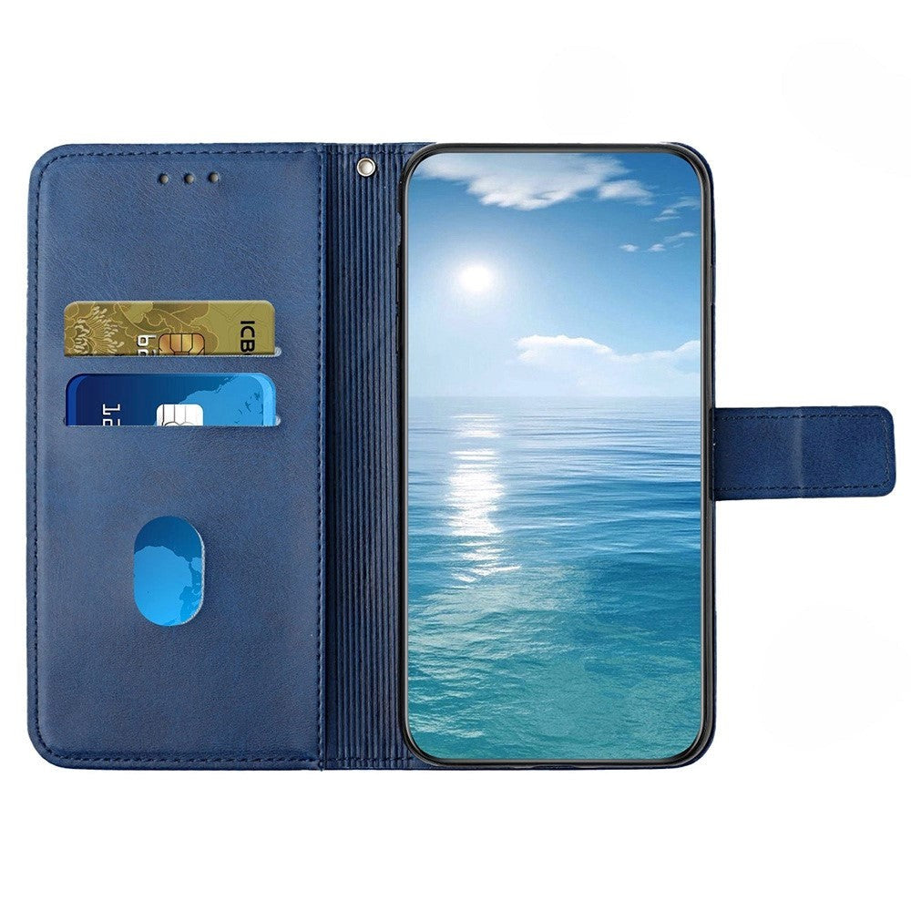Xiaomi Redmi Note 12 Pro (5G) / Poco X5 Pro (5G) Leather Flip Cover m. Lommebok og stativfunksjon - blå