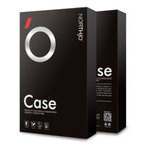 Samsung Galaxy S23 Ultra NORTHJO 2-i-1 Sæt - Fleksibelt Plast Mobil Cover & Skærmbeskyttelsesglas - Gennemsigtig