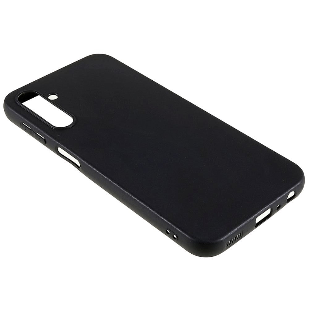 Samsung Galaxy A24 Matt fleksibelt plastbakdeksel - svart